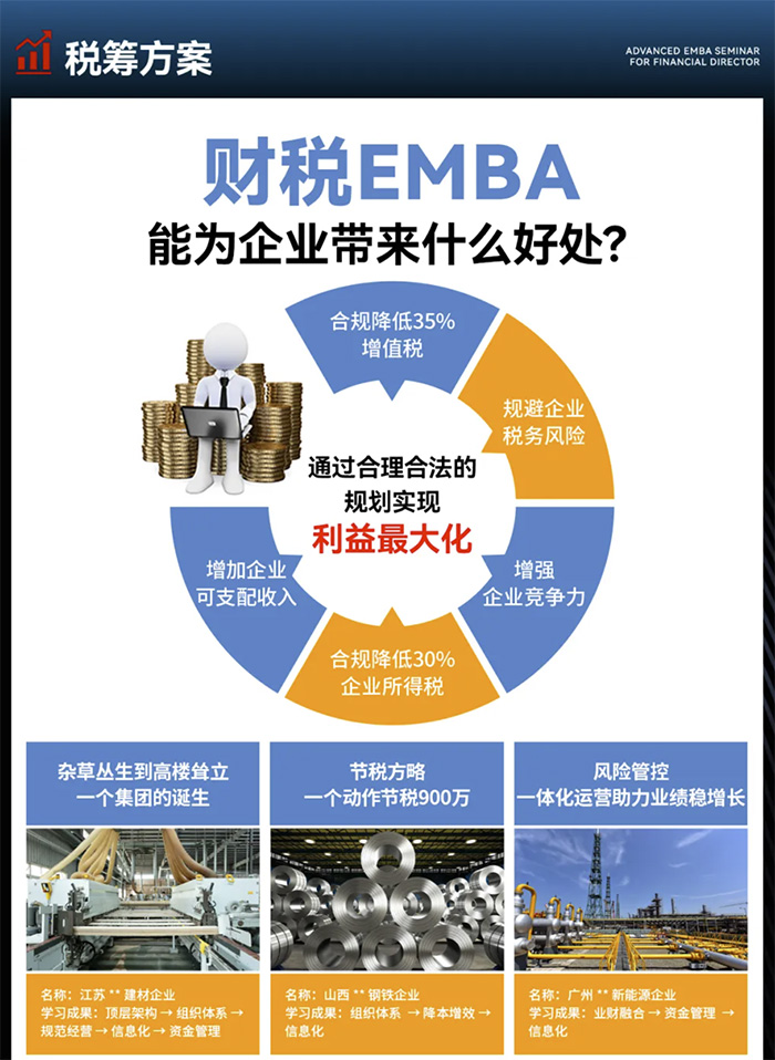 财税EMBA税筹方案