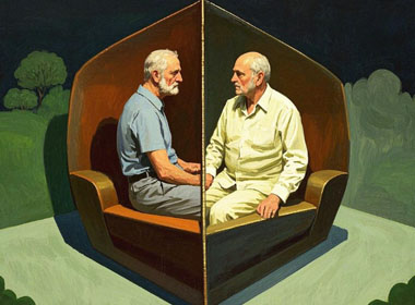 人这一生就连自己的灵魂都看不完整