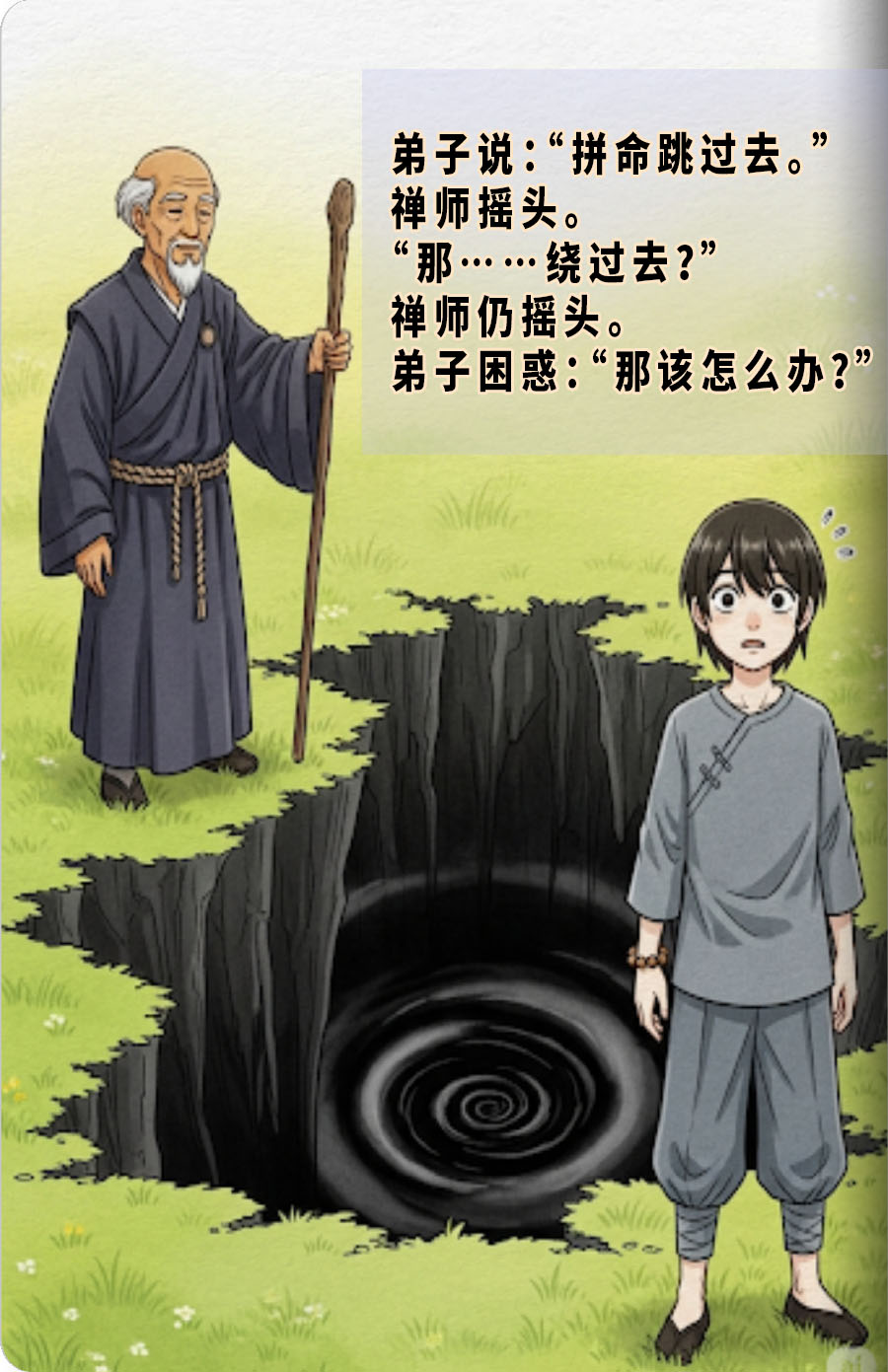 我们总在逃避内心的裂缝